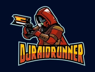 DJRaidRunner logo design by logoviral