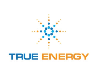 True Energy logo design by Boomstudioz