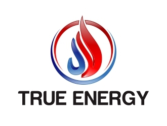True Energy logo design by mercutanpasuar