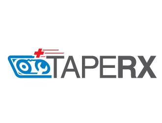 Tape RX  logo design by riezra