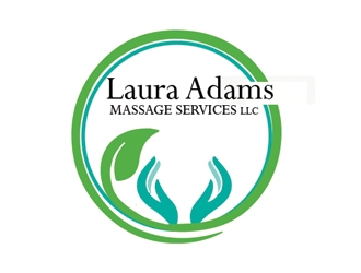 Laura Adams Massage Services llc logo design by Roma