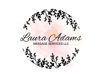 Laura Adams Massage Services llc logo design by logolady