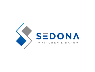 Sedona Kitchen & Bath logo design by FloVal