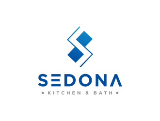 Sedona Kitchen & Bath logo design by FloVal