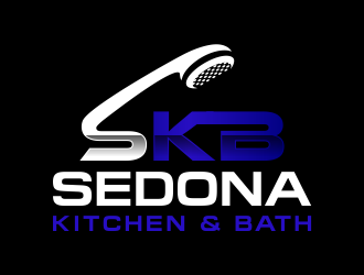 Sedona Kitchen & Bath logo design by MUNAROH