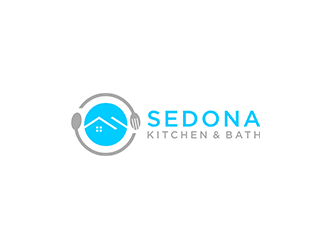 Sedona Kitchen & Bath logo design by checx