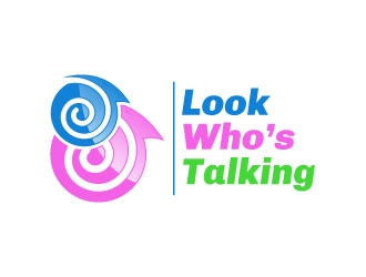 Look Whos Talking logo design by uttam