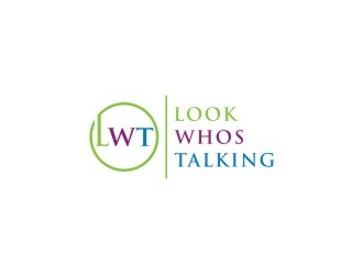 Look Whos Talking logo design by bricton