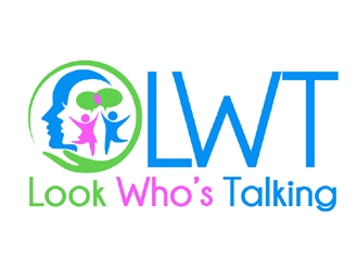 Look Whos Talking logo design by ingepro