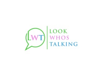 Look Whos Talking logo design by bricton