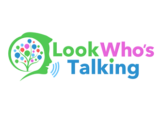 Look Whos Talking logo design by megalogos