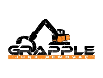 grapple junk removal logo design by abss