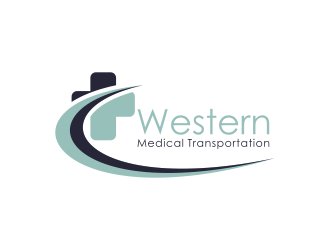 Western Medical Transportation logo design by salis17