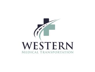 Western Medical Transportation logo design by alby