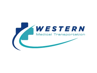 Western Medical Transportation logo design by serdadu