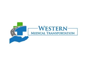 Western Medical Transportation logo design by cybil
