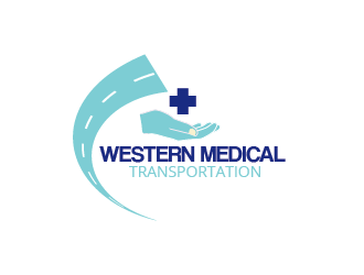 Western Medical Transportation logo design by czars