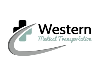 Western Medical Transportation logo design by nikkl