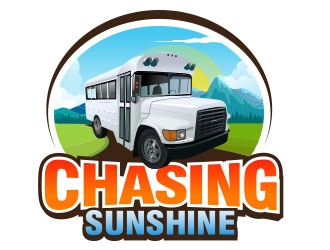 Chasing Sunshine logo design by Sorjen