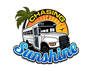 Chasing Sunshine logo design by DreamLogoDesign