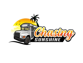 Chasing Sunshine logo design by DreamLogoDesign