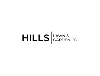 HILLS LAWN & GARDEN CO. logo design by dewipadi