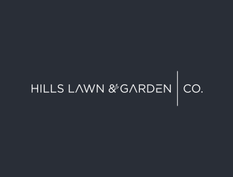 HILLS LAWN & GARDEN CO. logo design by ammad