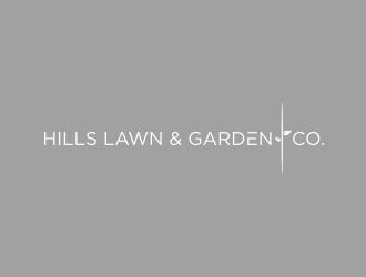 HILLS LAWN & GARDEN CO. logo design by ammad