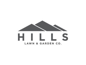 HILLS LAWN & GARDEN CO. logo design by sakarep