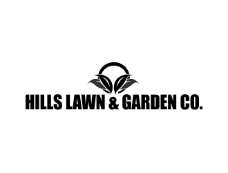 HILLS LAWN & GARDEN CO. logo design by mckris