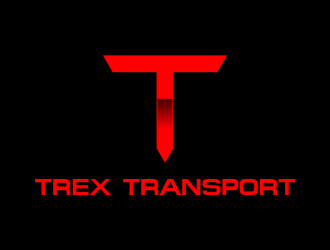 Trex Transport logo design by MUNAROH