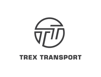 Trex Transport logo design by sakarep