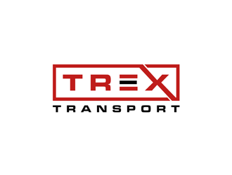 Trex Transport logo design by johana