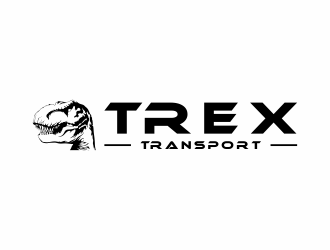 Trex Transport logo design by jm77788