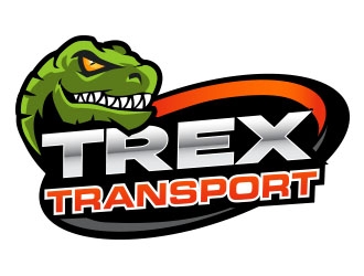 Trex Transport logo design by Sorjen