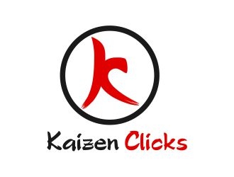 Kaizen Clicks logo design by Bl_lue