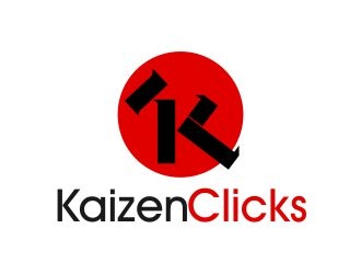 Kaizen Clicks logo design by Bl_lue