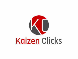 Kaizen Clicks logo design by haidar
