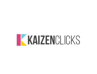 Kaizen Clicks logo design by MarkindDesign