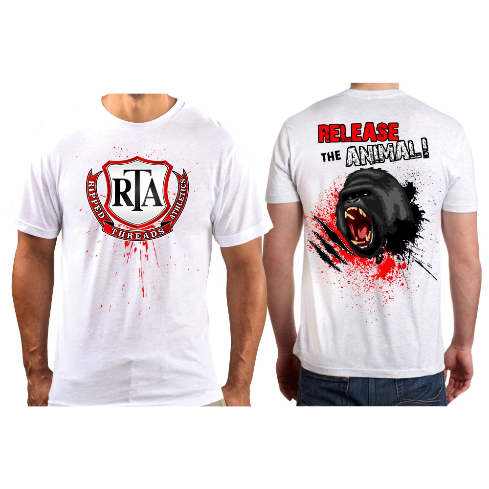 Ripped Threads Athletics  logo design by daywalker