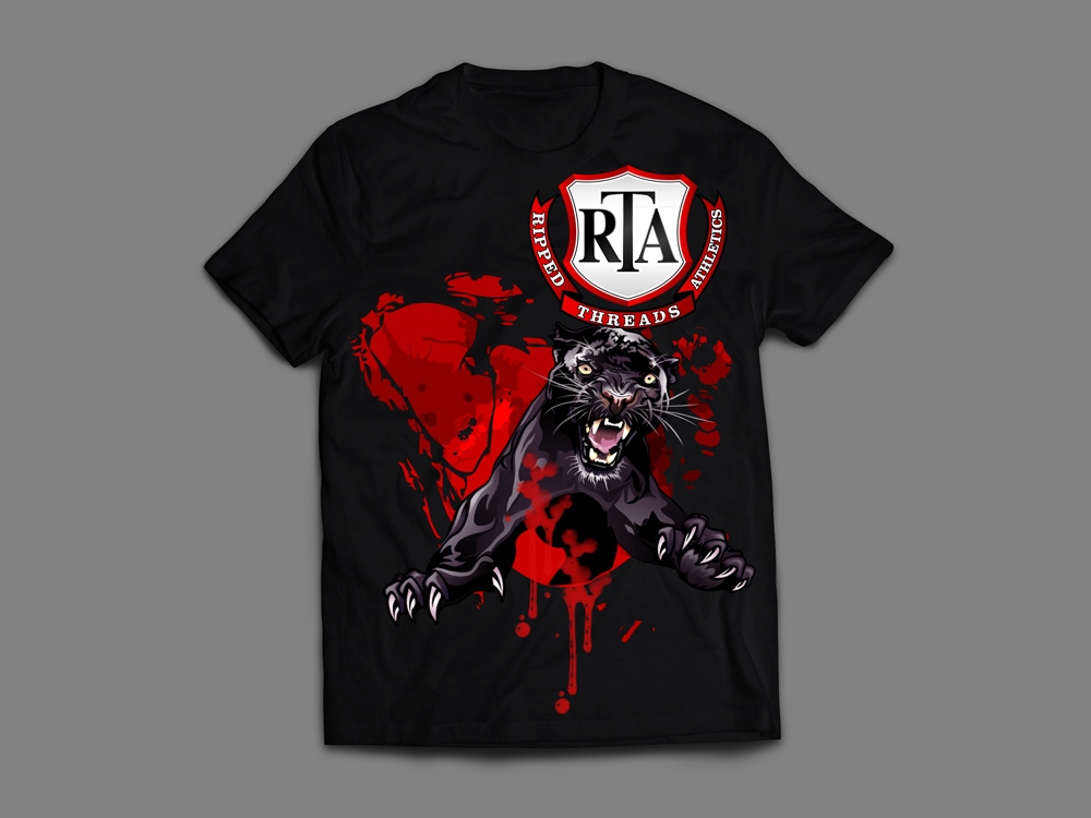 Ripped Threads Athletics  logo design by aRBy