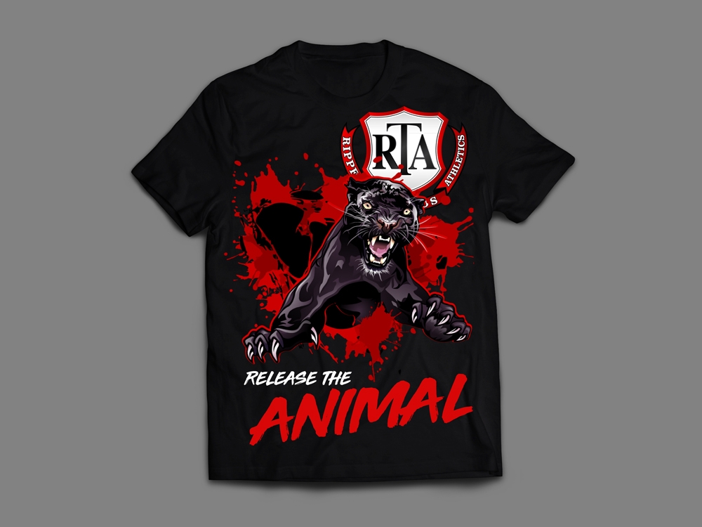 Ripped Threads Athletics  logo design by aRBy