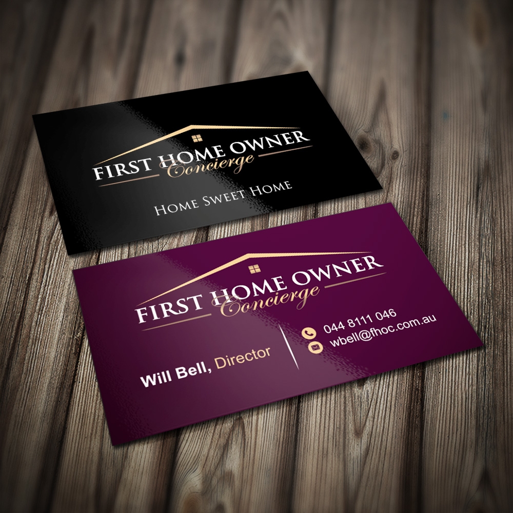First Home Owner Concierge logo design by Kindo