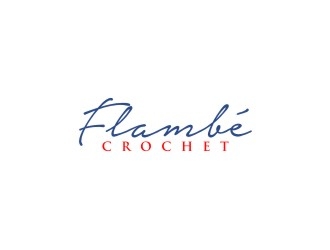 Flambé Crochet logo design by bricton