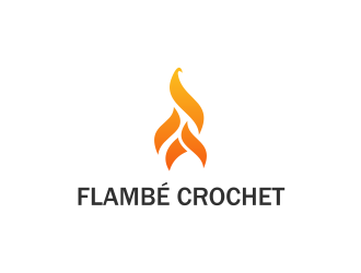 Flambé Crochet logo design by ammad