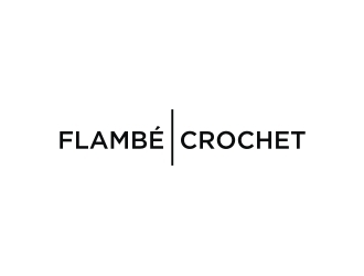 Flambé Crochet logo design by EkoBooM