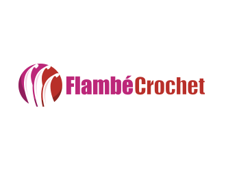 Flambé Crochet logo design by schiena