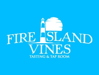 FIRE ISLAND VINES & TASTING ROOM logo design by daywalker