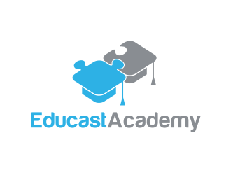 Educast Academy logo design by serprimero