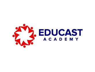 Educast Academy logo design by josephope